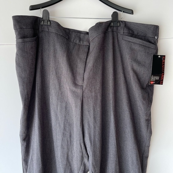 NWT! ($60) Avenue Women's Tummy Control Trouser Pants Petite Women Plus Size 32P - Picture 8 of 14